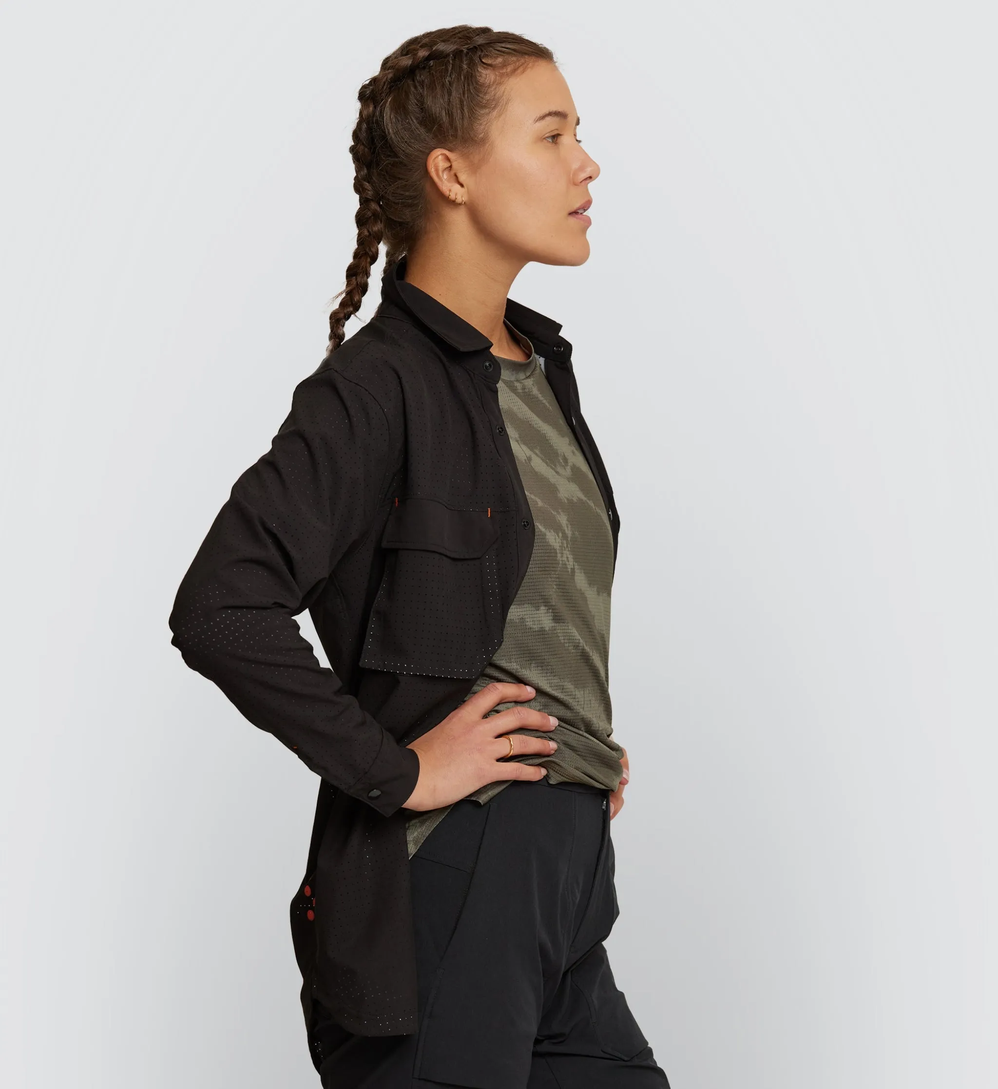 Off Grid / Cargo Shirt - Black