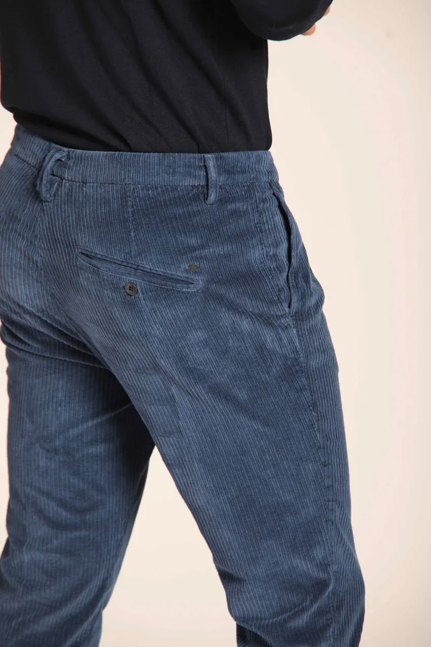 Osaka 1 Pinces men's chino pants in velvet costa france carrot fit