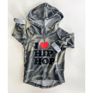 Oscar-Hip Hop Hoodie | Olive Camo