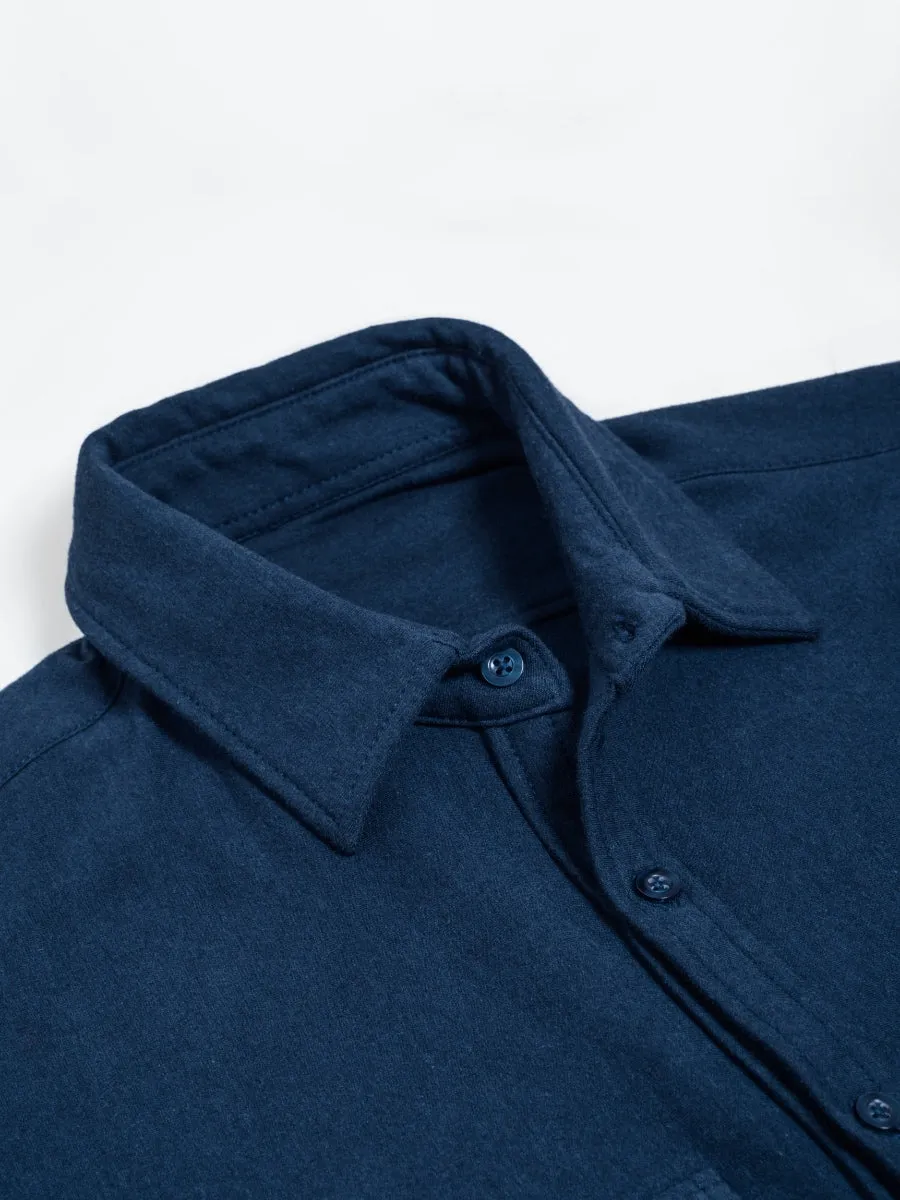 Overshirt In Navy Blue