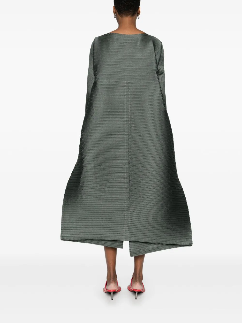 Panelled midi dress