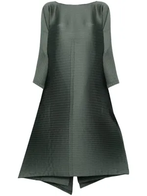 Panelled midi dress