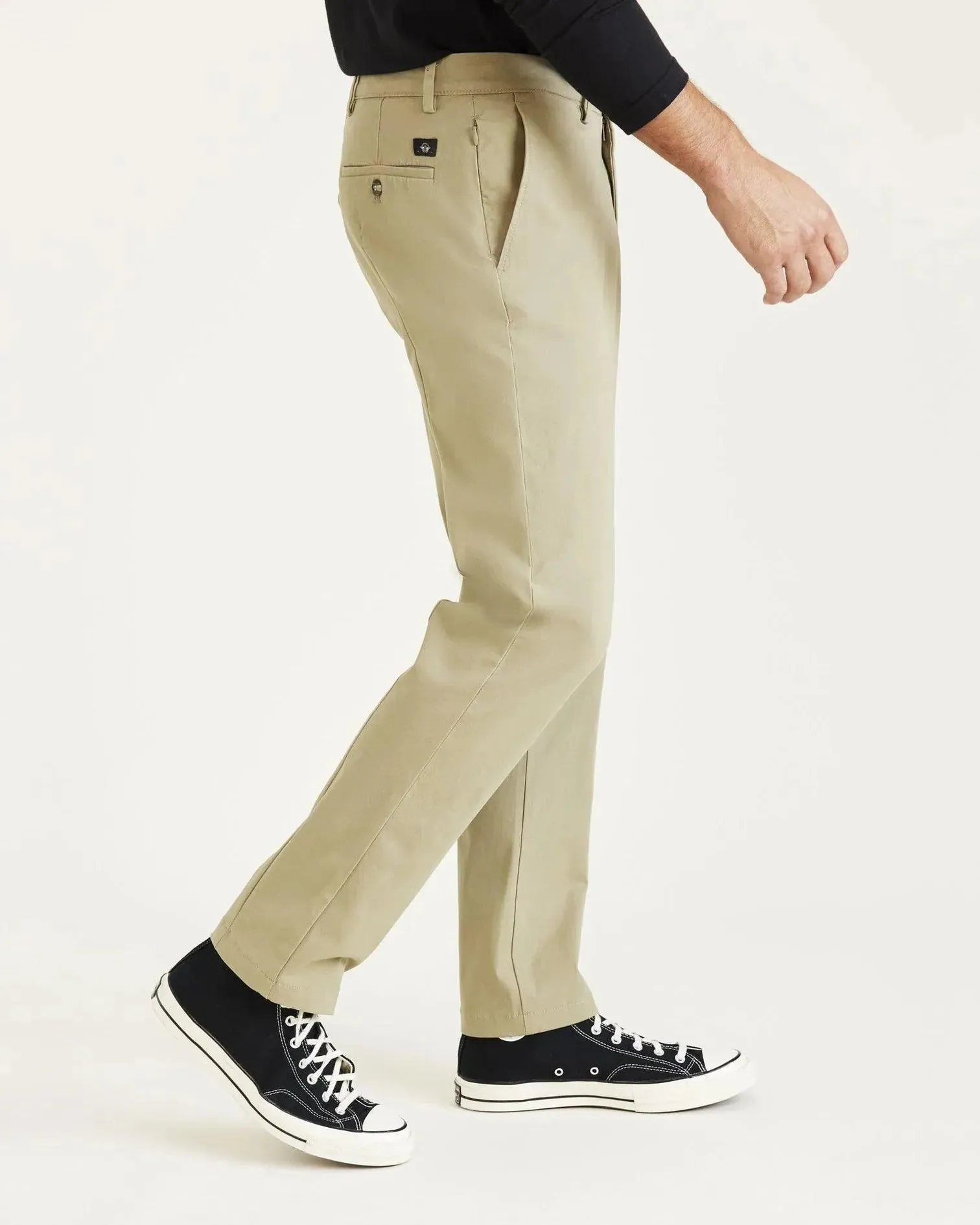 Pantalón Chino Dockers de Hombre Slim Fit Smart 360 Flex Alpha Silver Sage Beige