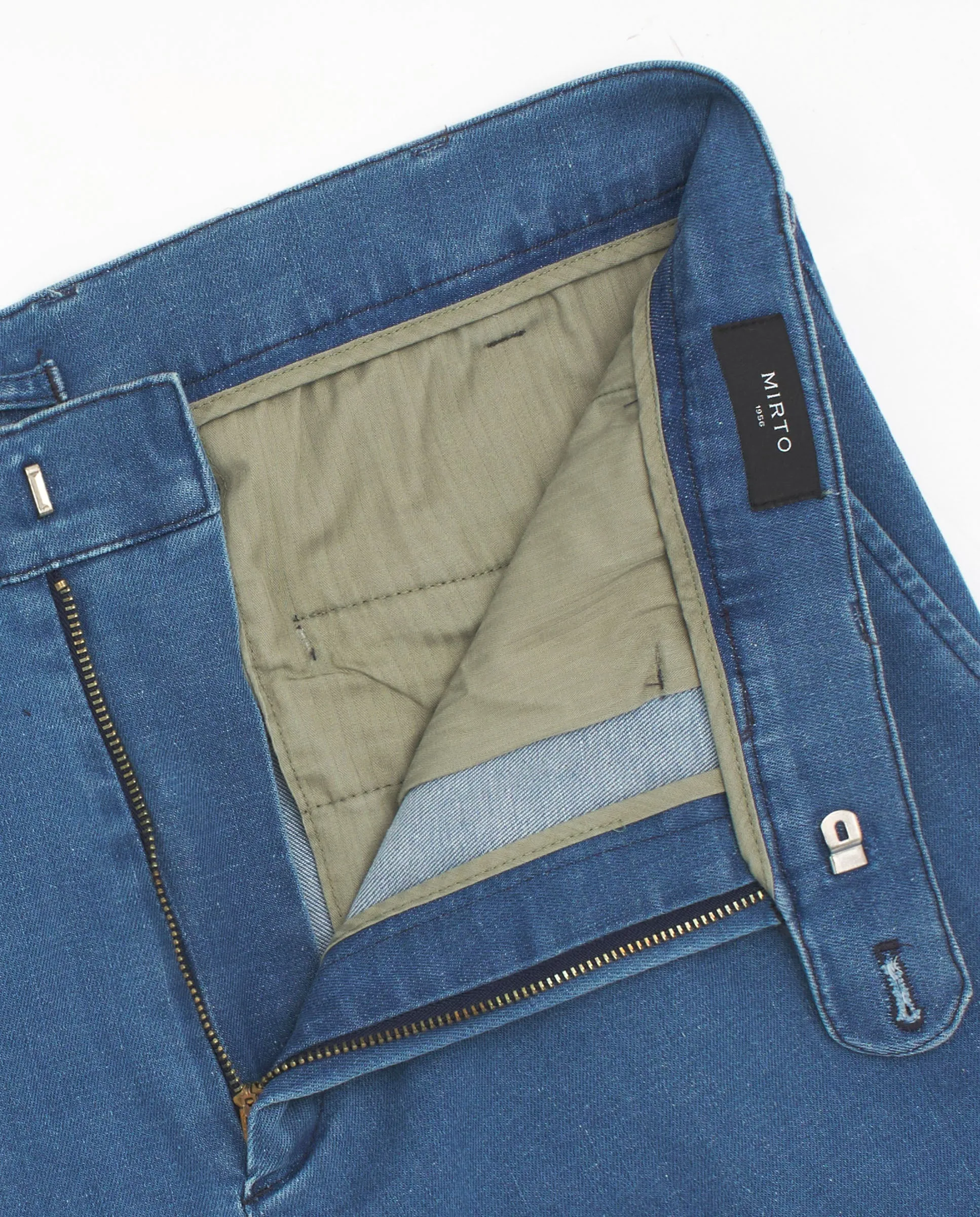 Pantalón hombre chino regular denim