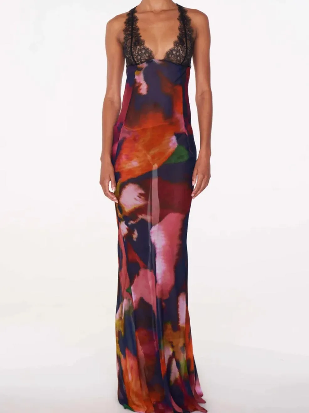Paola Floral Slip Dress