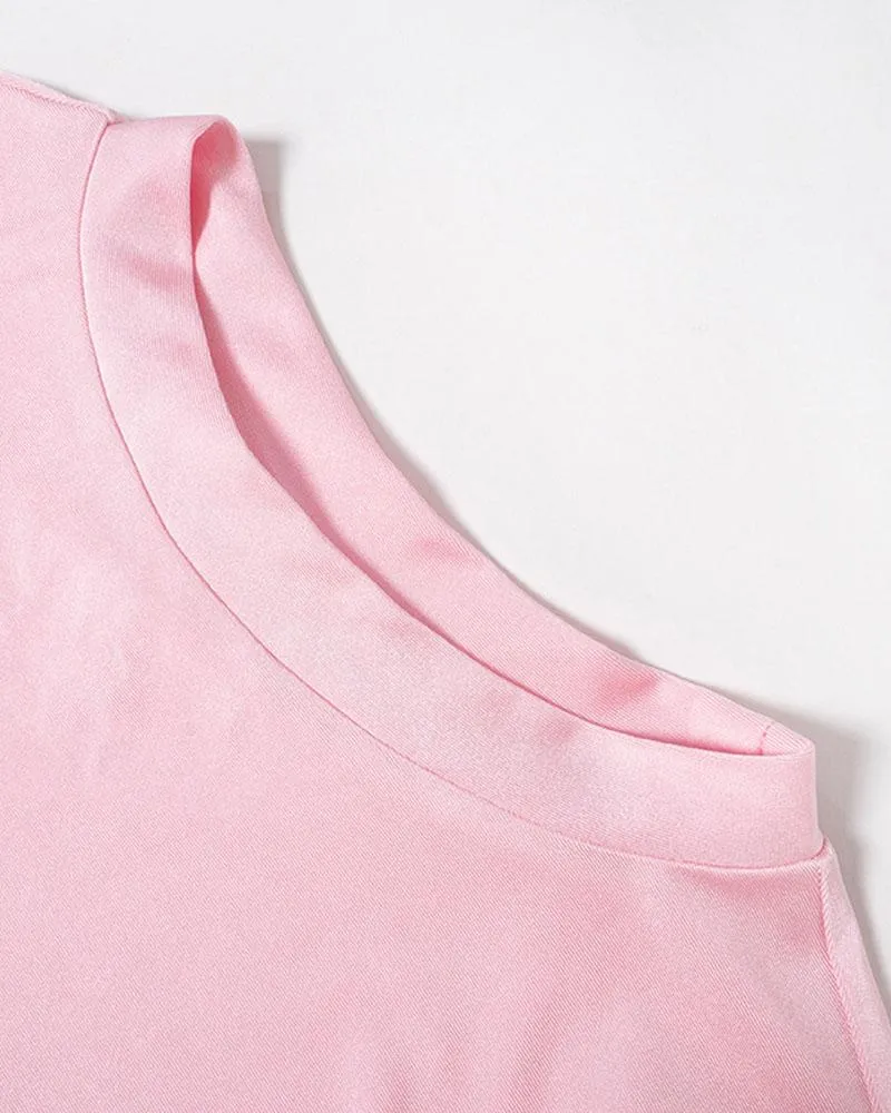 Pearlescent Pullover Long Sleeve Top