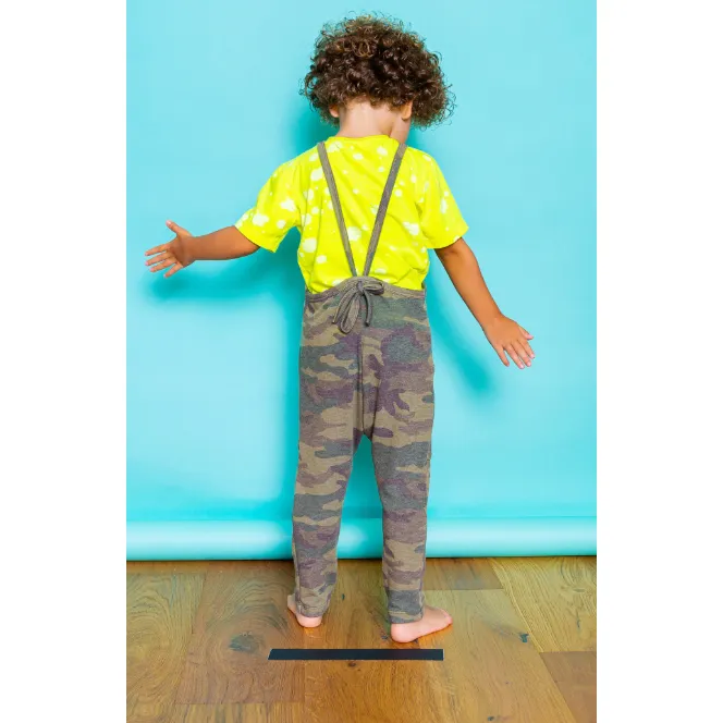 Peyton Camo | Adult Overalls | Grey