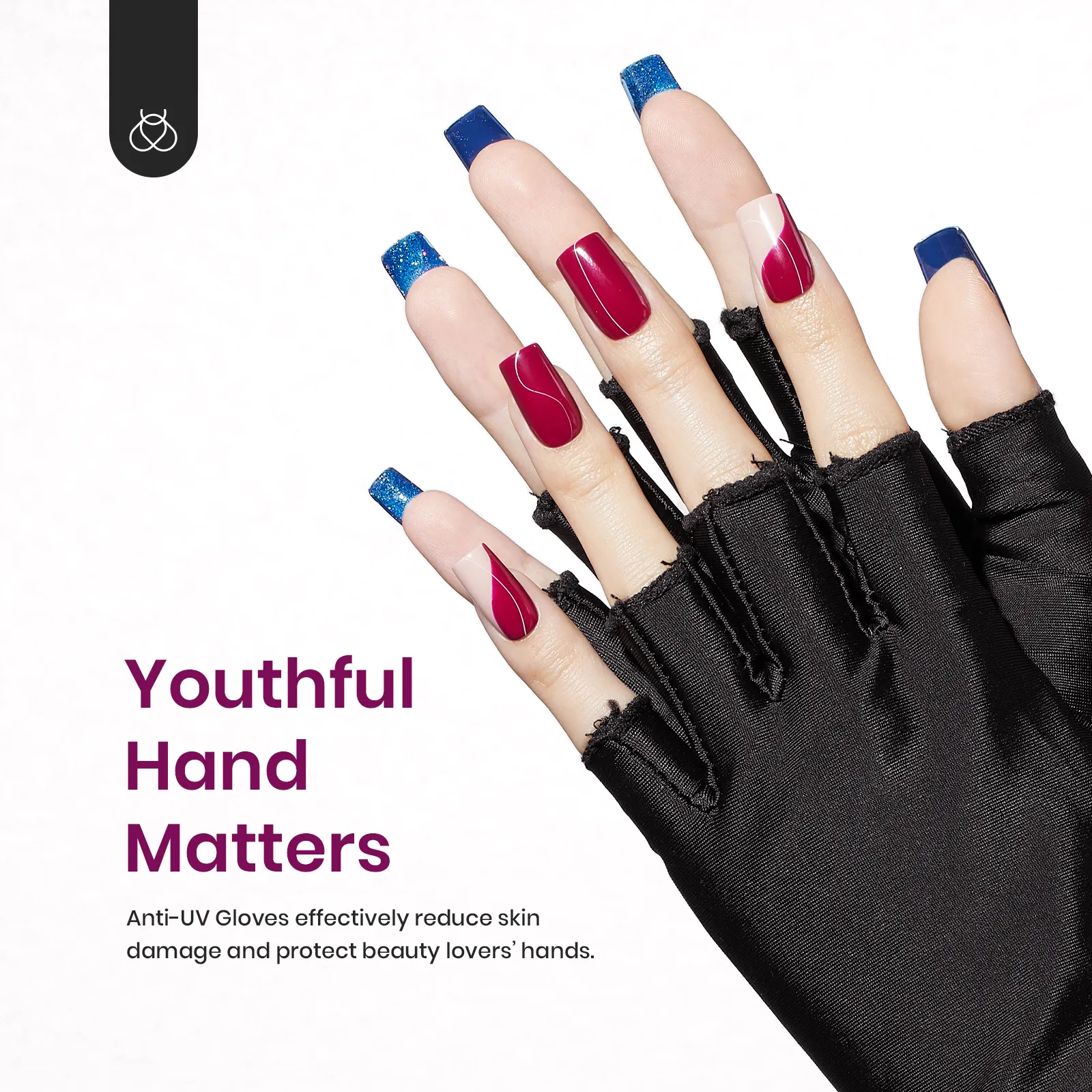Polar Afterglow Manicure Kit: Nail Art Gels, Tools, Accessories and Care Essentials