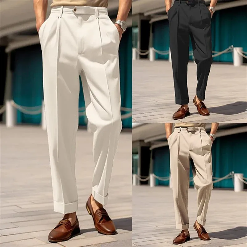 PrimeFit Herren Casual Anzughose