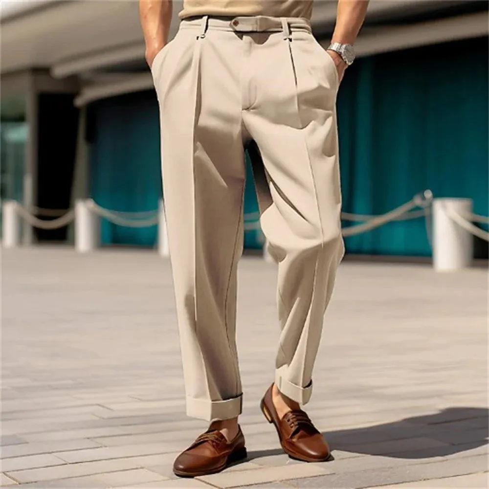 PrimeFit Herren Casual Anzughose