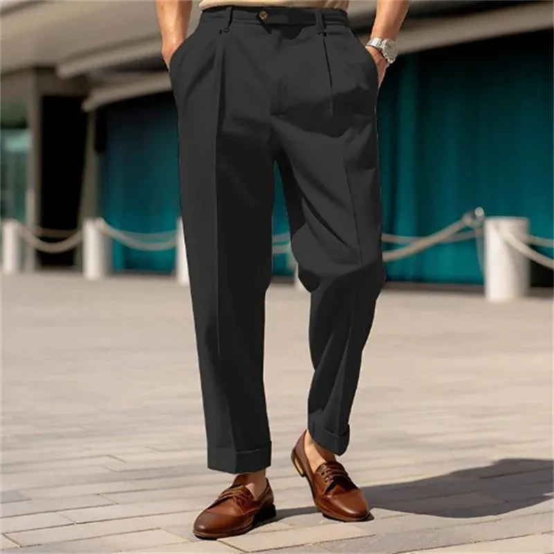 PrimeFit Herren Casual Anzughose