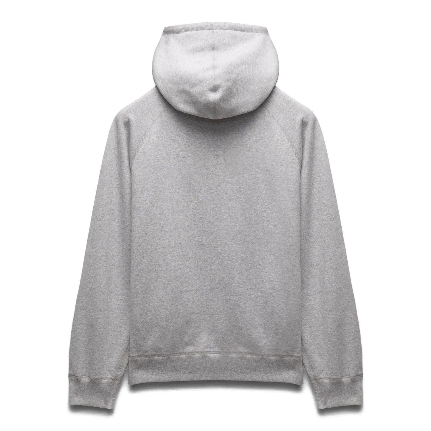 Reigning Champ Men Midweight Terry Lines Hoodie Heather Grey Black RC-3304-HGB