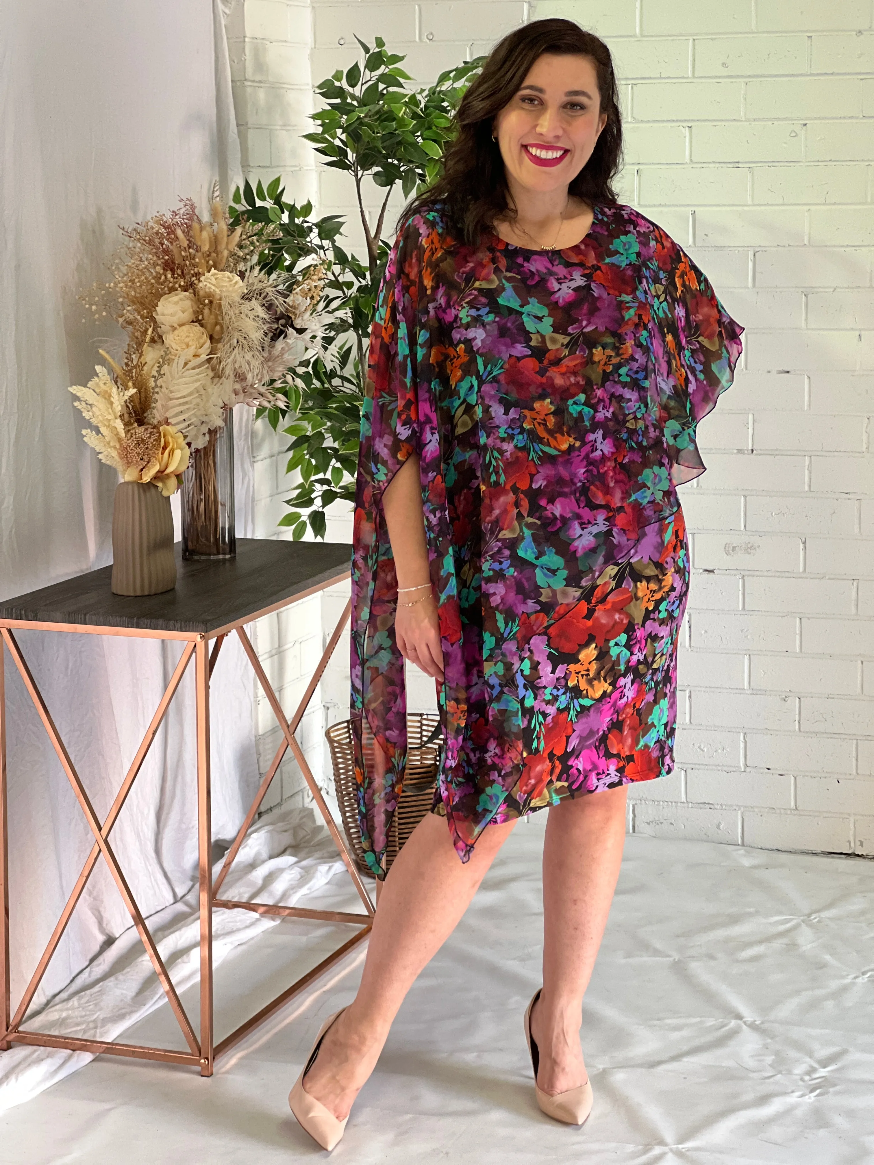 Renta Blossom Event Dress