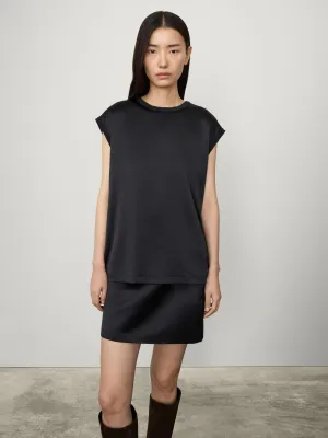 Round Neck Sleeveless Top