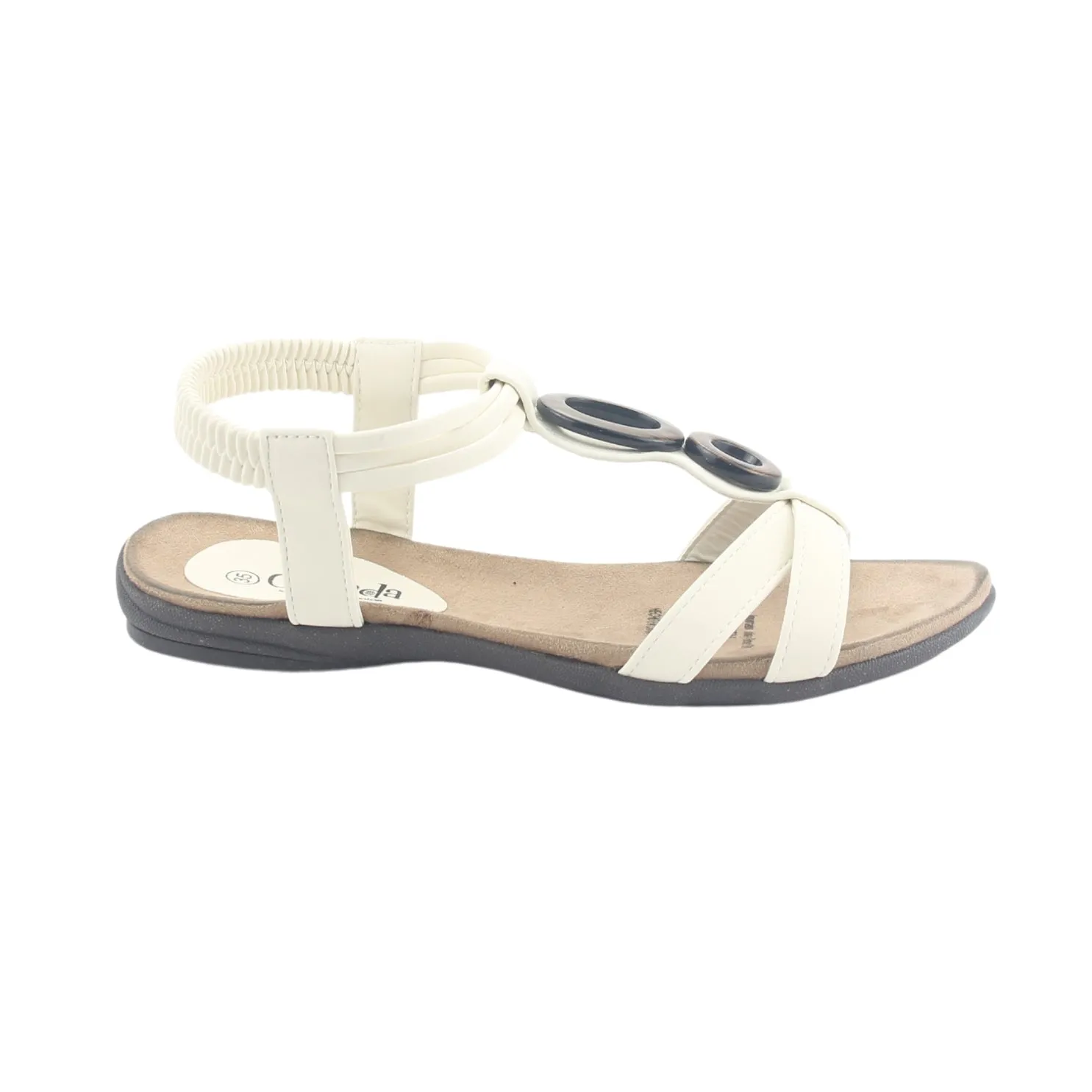 Sandalia Chalada Mujer Anatomic69 Blanco Casual