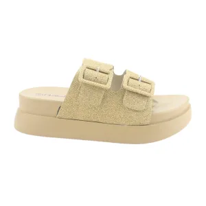 Sandalia Chalada Mujer Bora-20 Dorado Casual