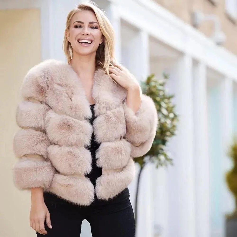 Sasha Faux Fur Coats