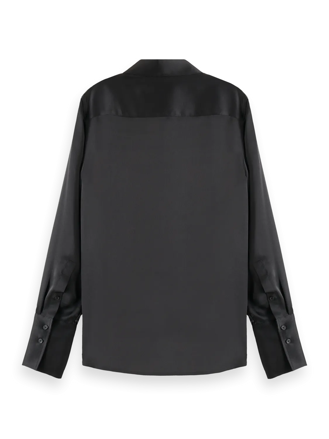 Scotch & Soda Satin Shirt - Black