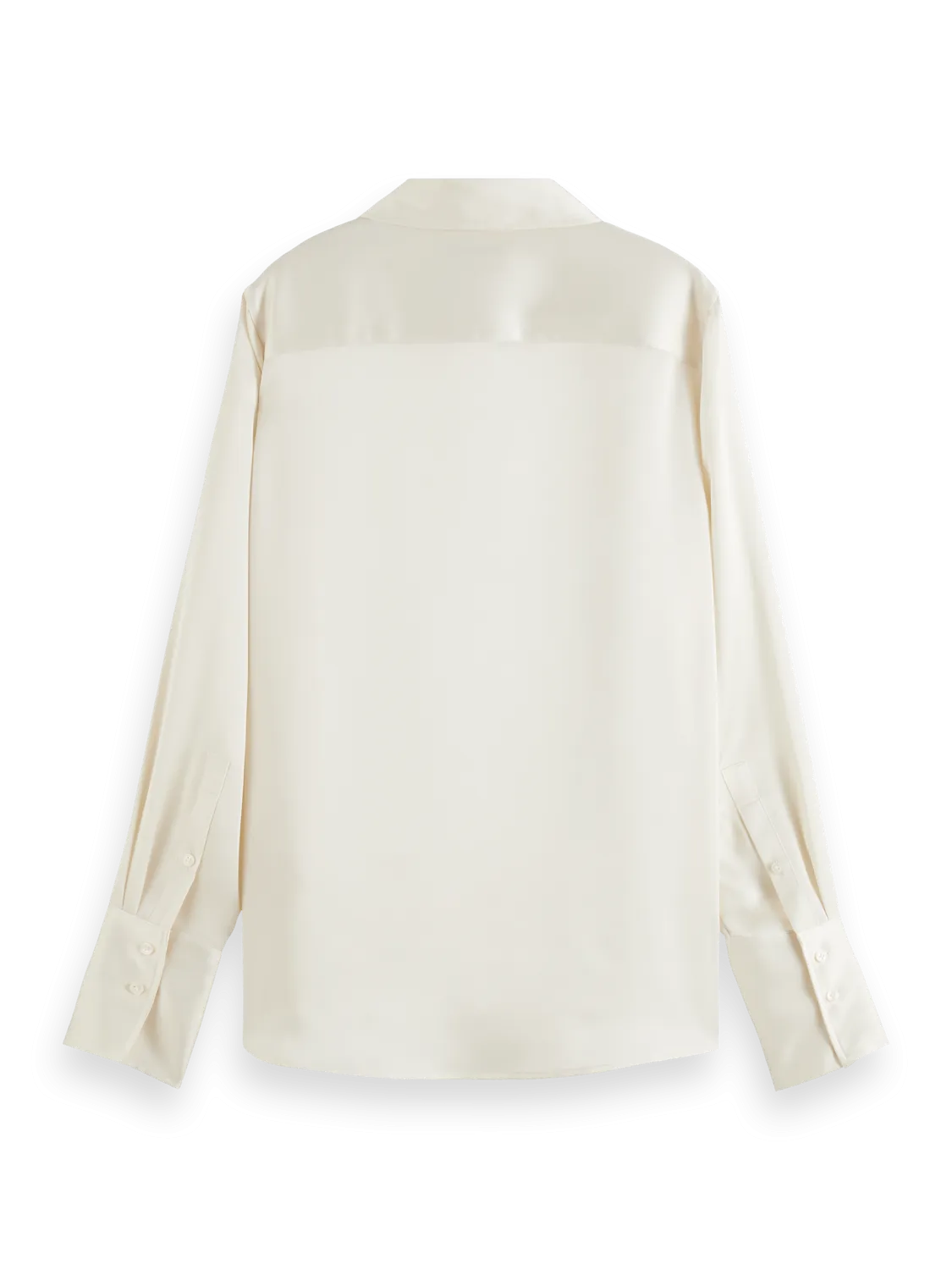 Scotch & Soda Satin Shirt - White