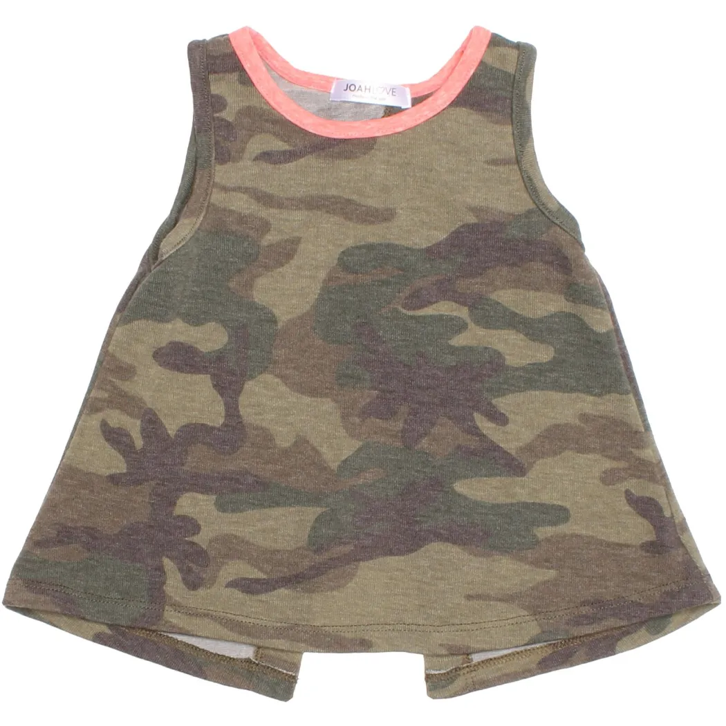 Shauna Top | Camo | Olive
