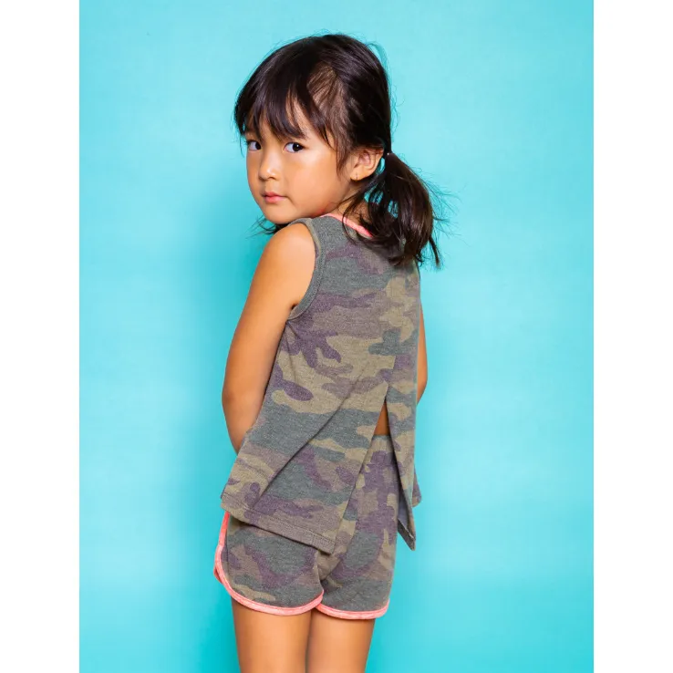 Shauna Top | Camo | Olive