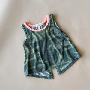 Shauna Top | Camo | Olive