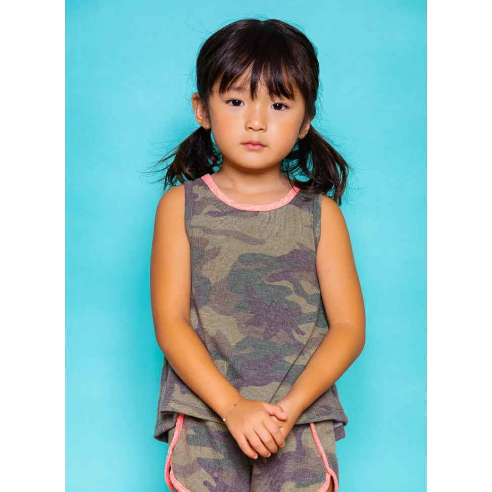 Shauna Top | Camo | Olive