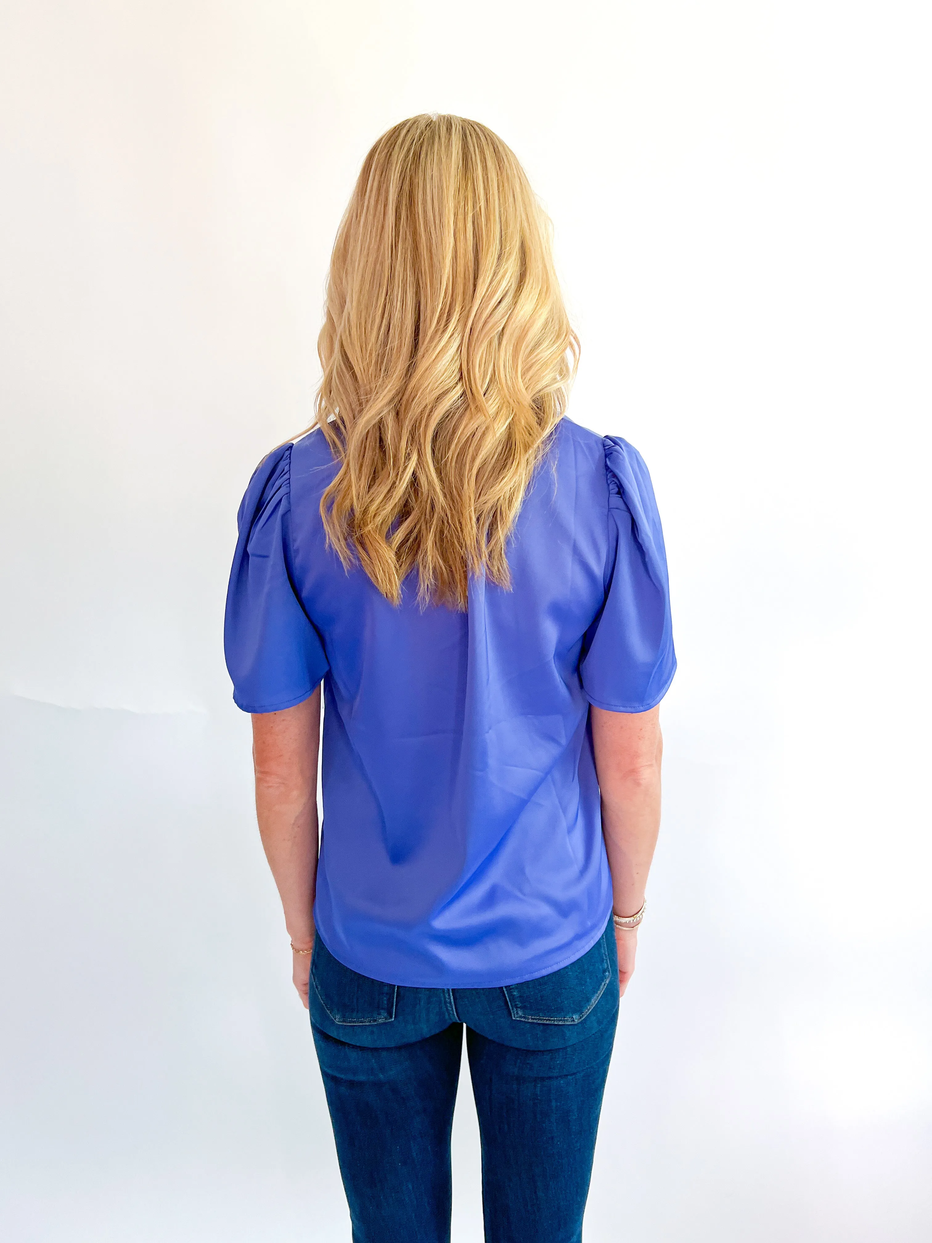 Sheen Frill Collar Top