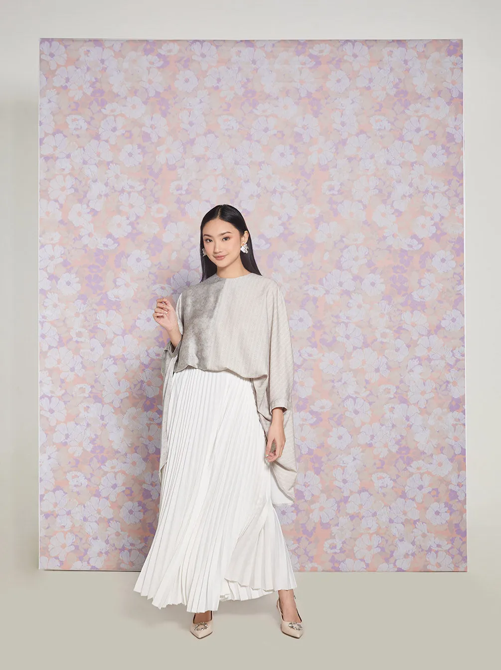 SHENA KAFTAN TOP BEIGE
