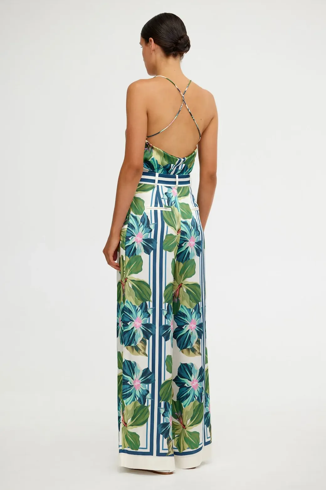 SIGNIFICANT OTHER Mariah Top - Hibiscus Tile