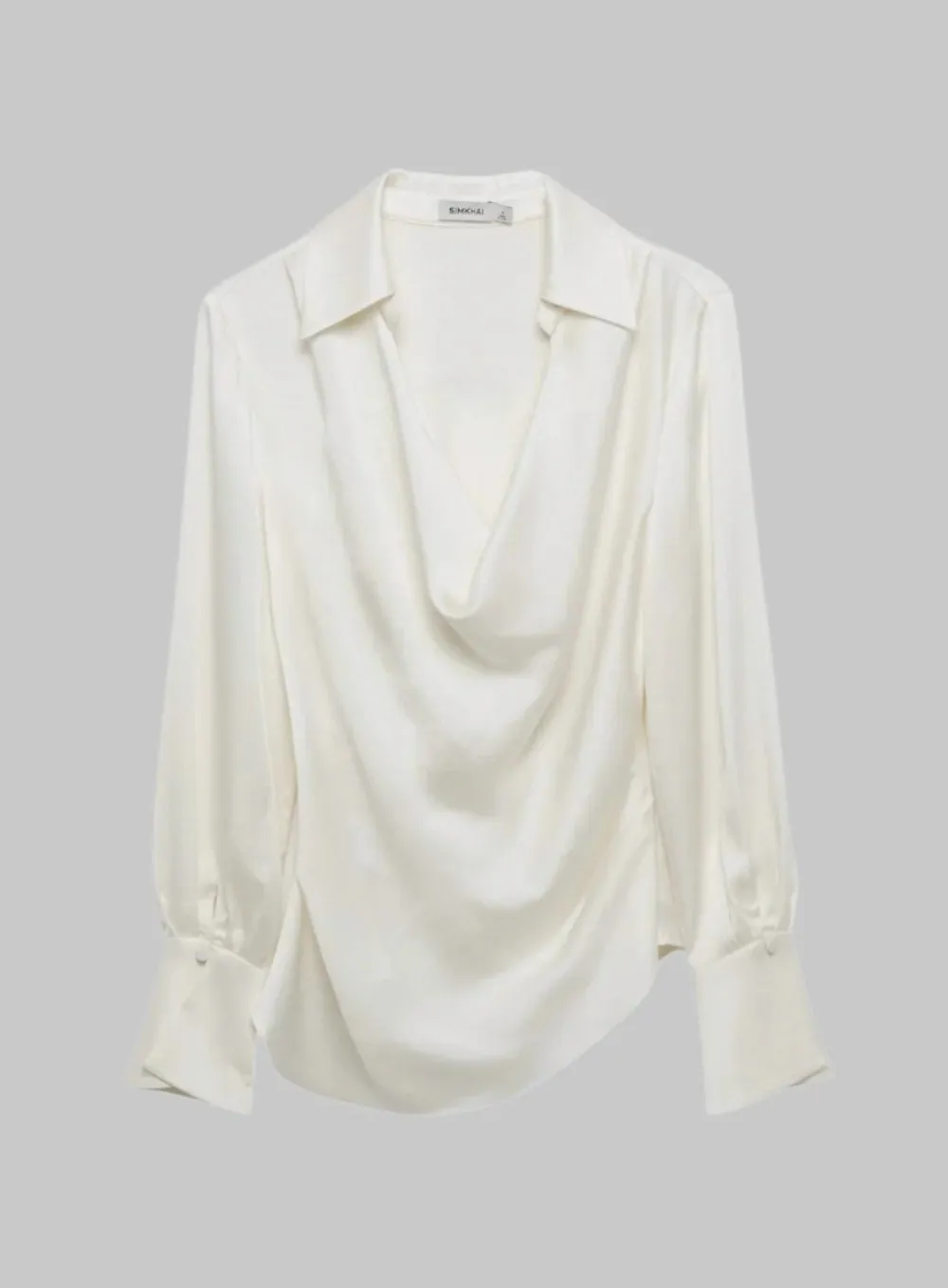 SIMKHAI | Symone Cowl Neck Top