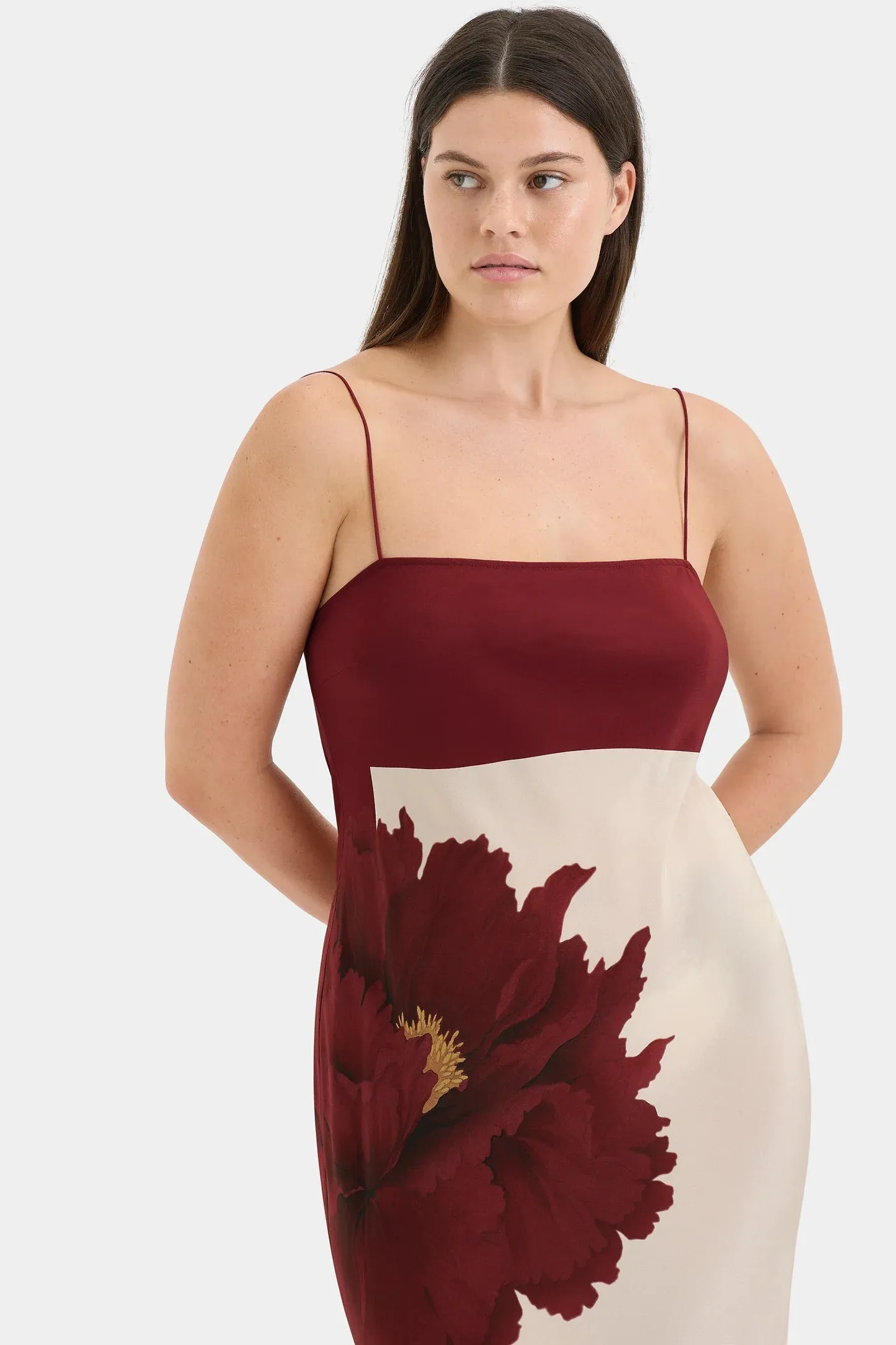 Sir Florian Slip Dress in Wildflower Floral