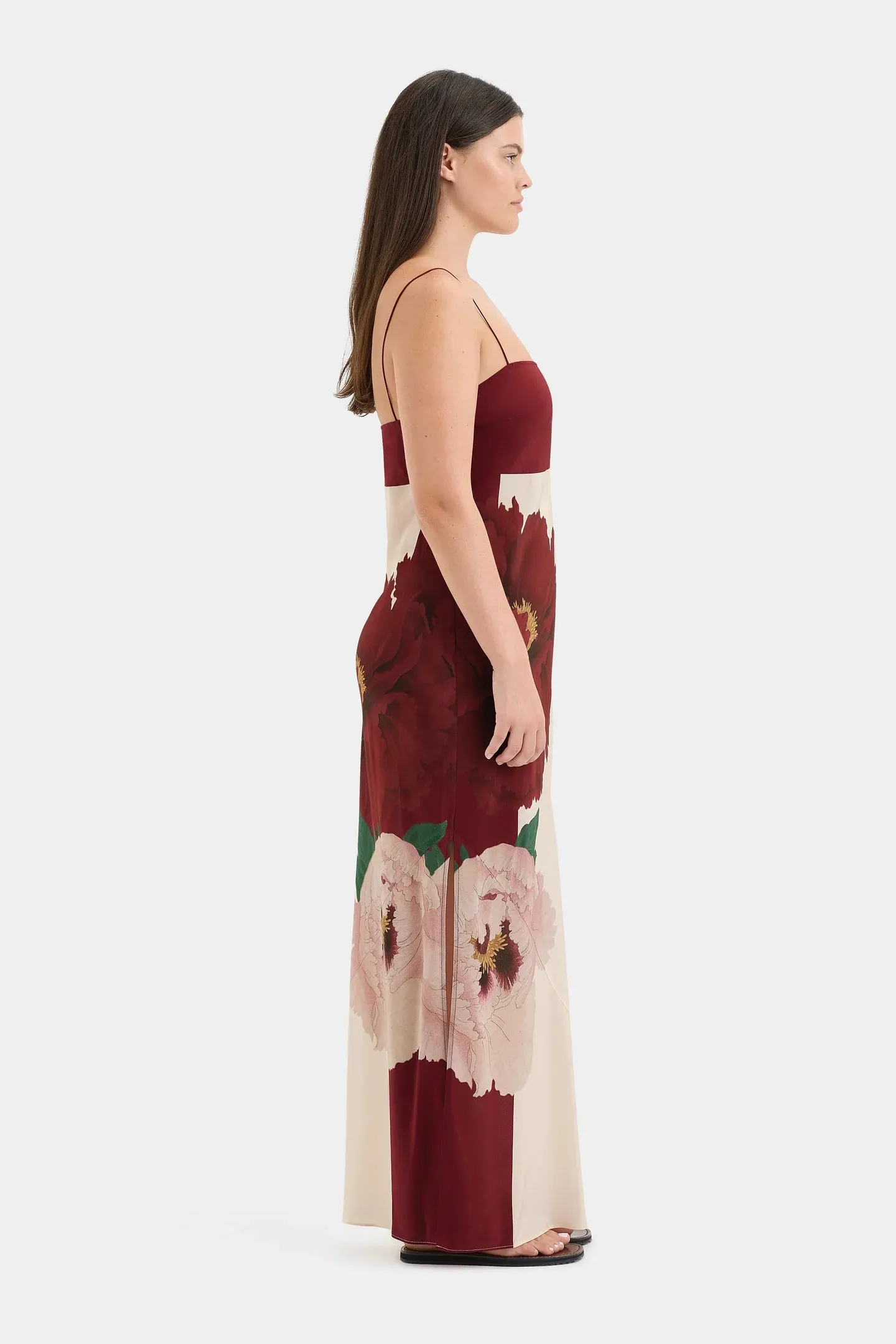 Sir Florian Slip Dress in Wildflower Floral