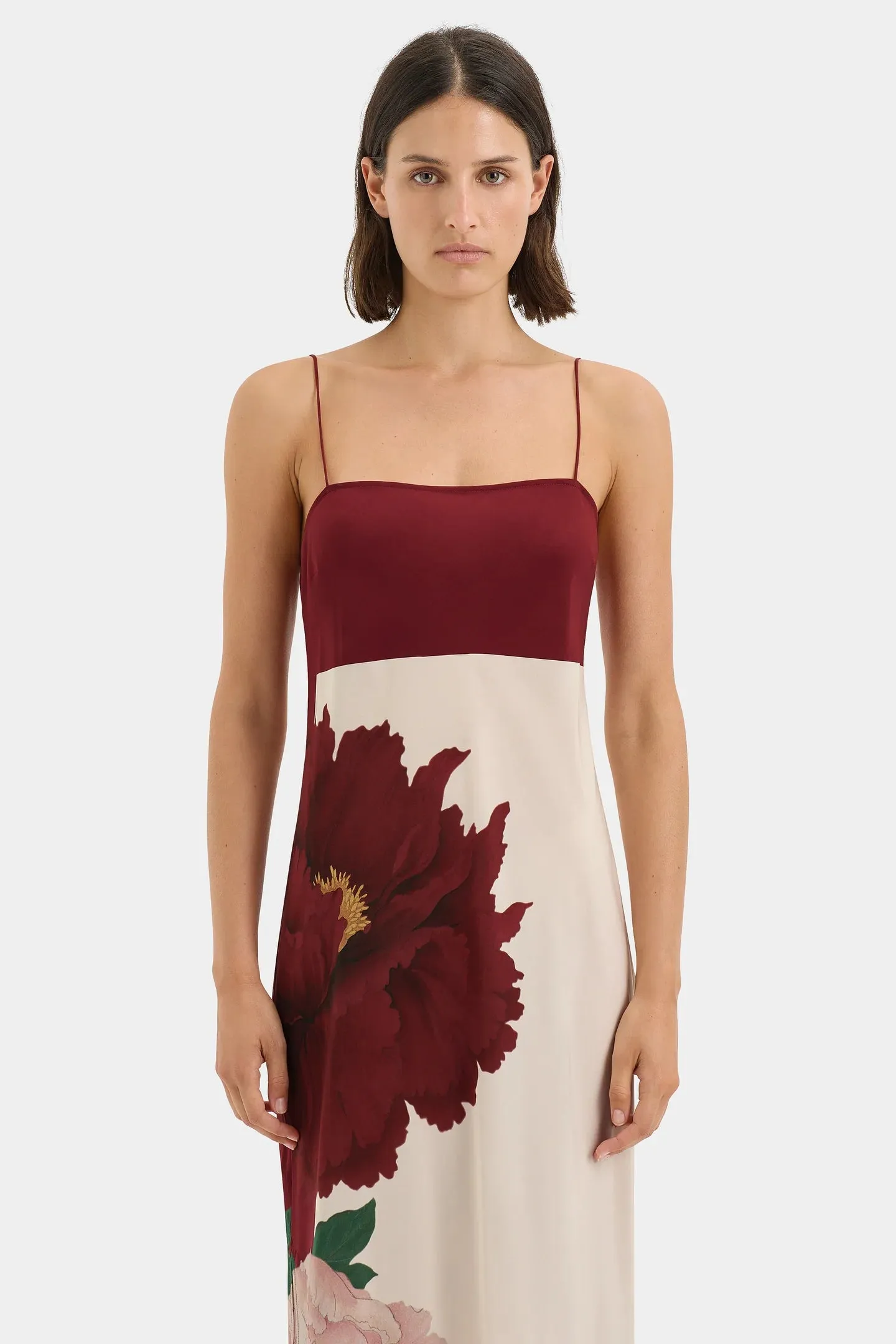 Sir Florian Slip Dress in Wildflower Floral