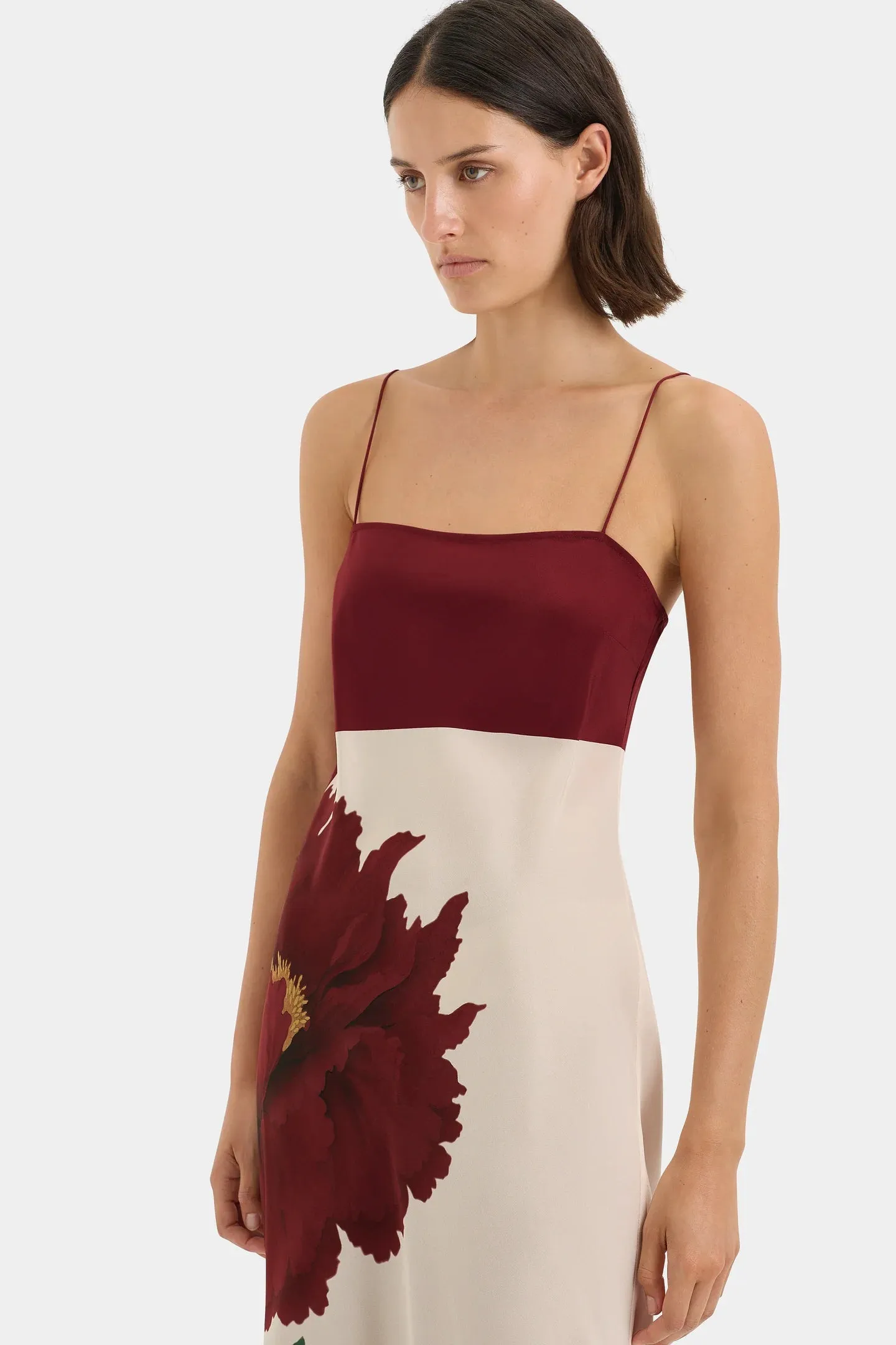Sir Florian Slip Dress in Wildflower Floral