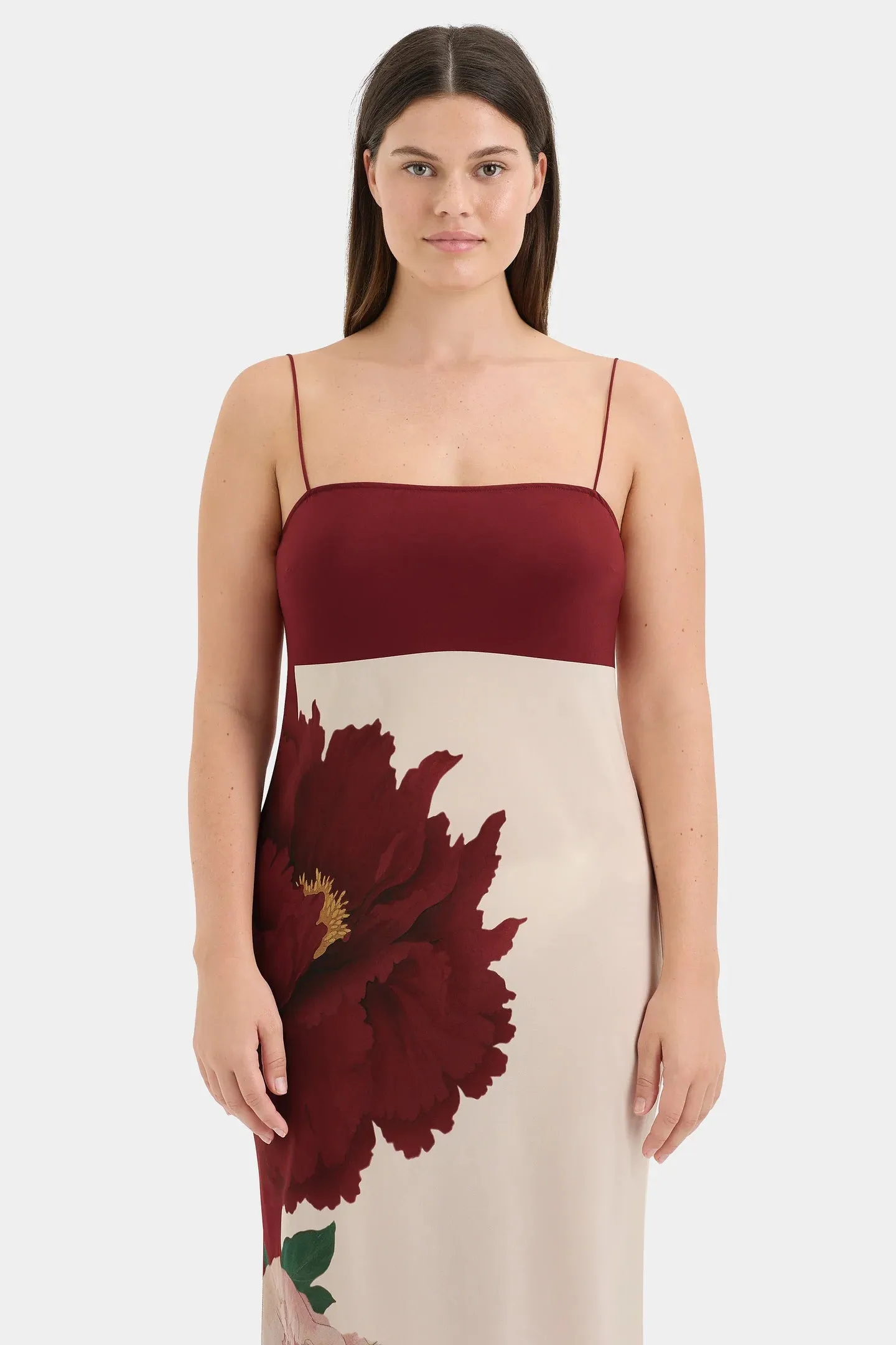 Sir Florian Slip Dress in Wildflower Floral
