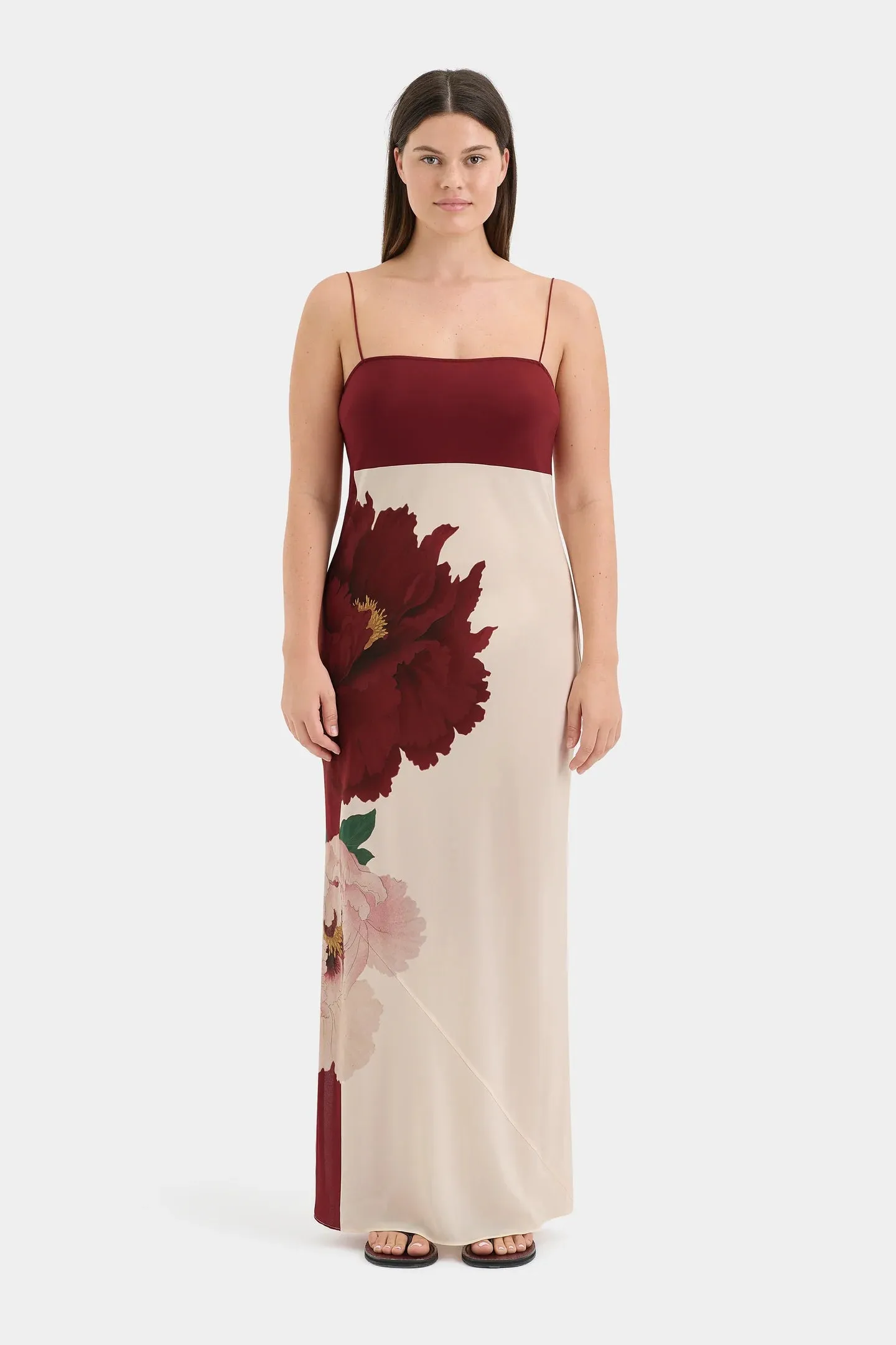 Sir Florian Slip Dress in Wildflower Floral
