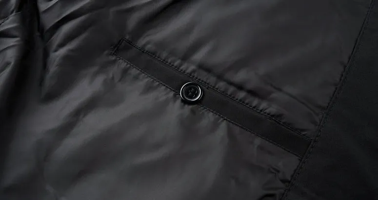 Solid Color Zip-up Down Jacket for Outdoor Adventures