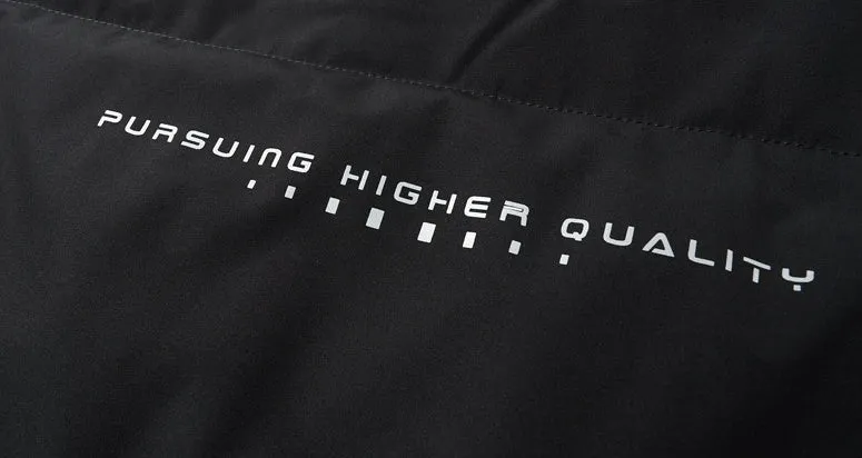Solid Color Zip-up Down Jacket for Outdoor Adventures