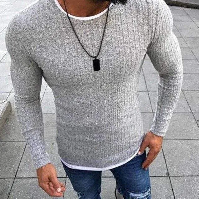 Solid Skinny Sweater