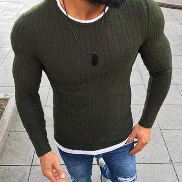 Solid Skinny Sweater