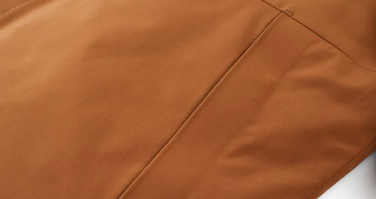 Solid Stain-resistant Padded Down Jacket for Men