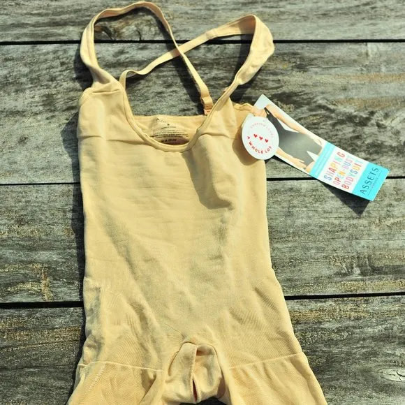 Spanx Assets Cream Full bodysuit Long shaper