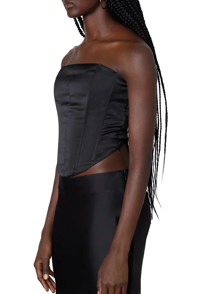 Strapless Corset Top