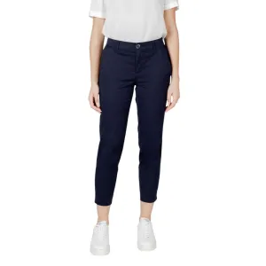 Street One Blue Cotton Jeans & Pant