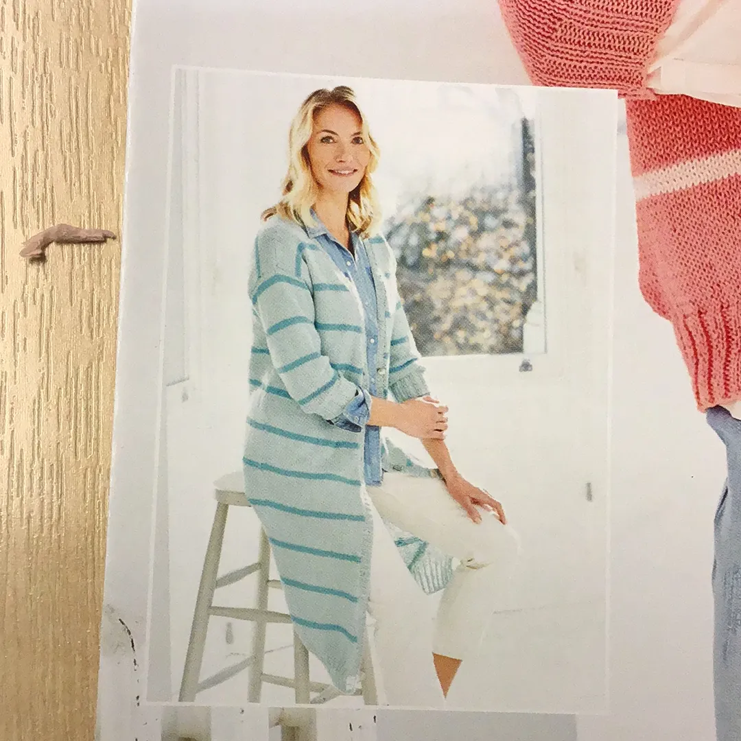Stylecraft Naturals Bamboo and Cotton Ladies Easy Knit Pattern 9753