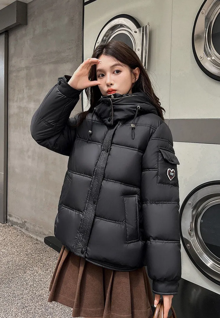 Stylish Quilted Raincoat