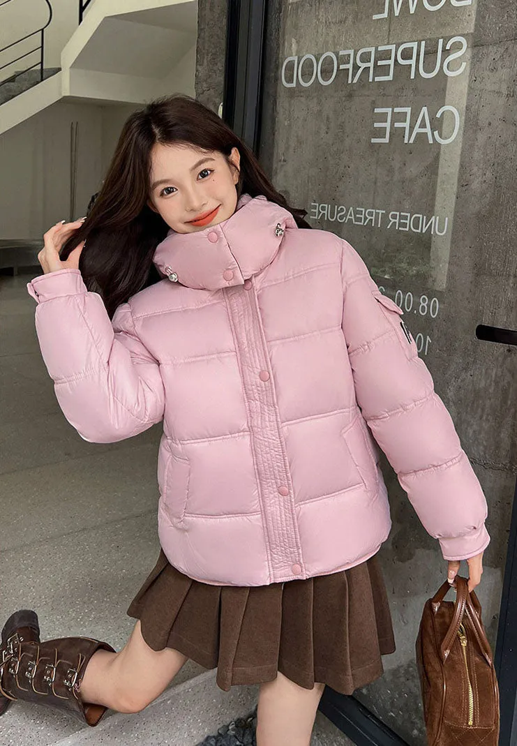 Stylish Quilted Raincoat