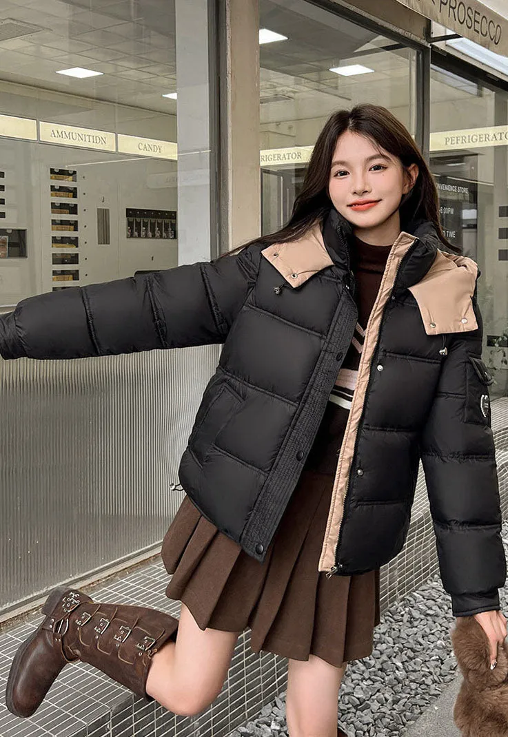 Stylish Quilted Raincoat