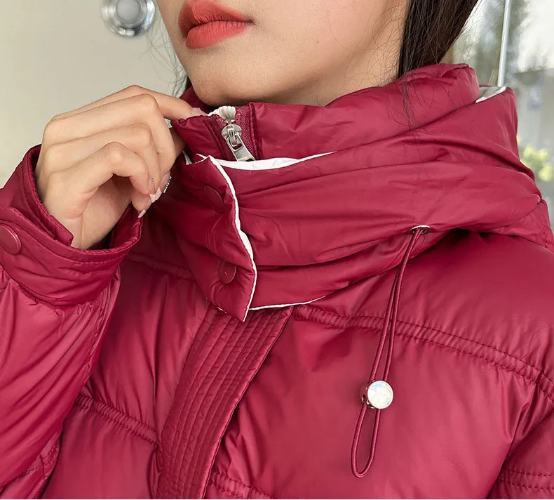 Stylish Quilted Raincoat